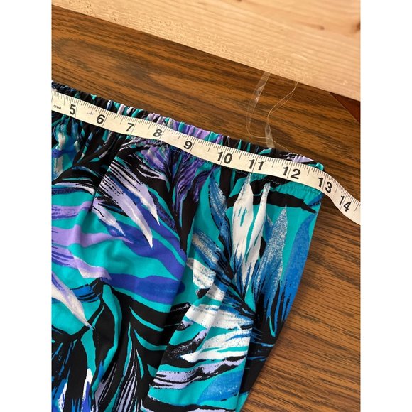 Simply Styled by Sears woman’s blue purple black white strapless pantsuit sz M - Picture 5 of 10